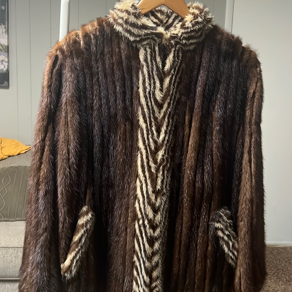 Real 1990’s NY Mink fur coat